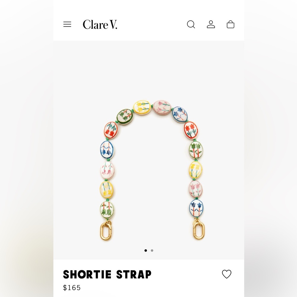 Clare V Colorful Shortie Strap